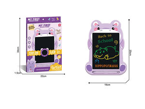 Gioco Educativo Interattivo per Bambini, Puzzle con Animali (Coniglio, <span class=keywords><strong>Scimmia</strong></span>, Rana, Tigre), Lavagna LCD per Disegnare e Scrivere, Giocattolo Divertente per Bambini - Product Image 3