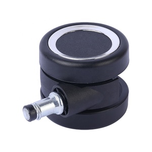 60mm Roller Blade Rubber Nylon Casters Universal Wheels For Bar Stool <b>Computer</b> Chair Kitchen Bedroom Furniture <b>Accessories</b> - Product Image 5