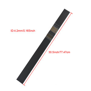Thân cung tên carbon nguyên chất +-0.001, đường kính trong 4.2/6.2mm, dài 30-32 inch, dùng cho cung hợp chất/cung truyền thống, phụ kiện bắn cung săn bắn - Product Image 4