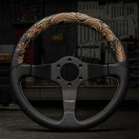 Volant de course personnalisé TIYPEOR avec broderie Dragon, 280mm, 320mm, 350mm, 380mm, à déport profond