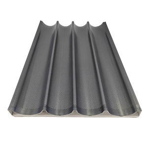 <span class=keywords><strong>40x60</strong></span> cm aluminio antiadherente francés Baguette pan <span class=keywords><strong>bandejas</strong></span> para hornear 4 ranuras perforadas horno <span class=keywords><strong>de</strong></span> <span class=keywords><strong>panadería</strong></span> molde para hornear con Material <span class=keywords><strong>de</strong></span> acero - Product Image 4