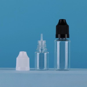 Bán buôn rõ ràng 5-50 <span class=keywords><strong>ml</strong></span> Chai nhựa PET với vít mũ cho Thuốc nhỏ mắt - Product Image 2