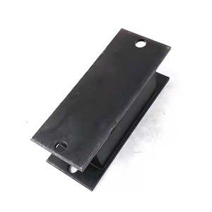 Almohadilla Universal de Goma para Amortiguación de Vibraciones en Cabina de Ascensor, 170x65mm, 160x50mm, Espaciado de Orificios 150 135mm, para Uso en Ascensores de Construcción - Product Image 2