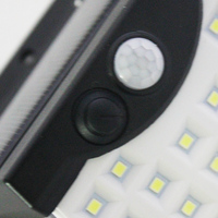 Lampe solaire d'autoroute de qualité supérieure lumière solaire murale extérieure moderne mur solaire Led lumière extérieure décorative avec mouvement