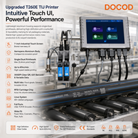 Gran Oferta: Impresora de Inyección Térmica Industrial en Línea Docod TIJ T260E para Codificación de Fechas de Caducidad y Impresión de Códigos de Barras en Cables Metálicos
