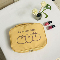 2025 produit chaud corée du sud Ins ours vanité sac mignon étudiants japonais recevant sac pour les filles