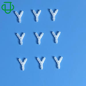 JU In-Stock Y-Type Three-Way Connector Herringbone Silicone Tube for Soft Water Gas <b>Hoses</b> PP Plastic Connector Accessories - Product Image 1