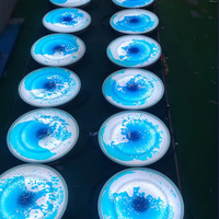 Piso de Baile LED con Cambio de Color RGB, Ladrillo Interactivo Sensible a la Presión para Bodas, Fiestas y Eventos Escénicos