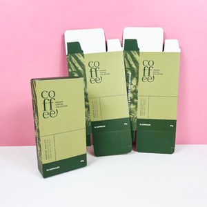 Boîte <span class=keywords><strong>d</strong></span>'emballage de cartes en papier de qualité supérieure plastifié mat imprimé avec logo personnalisé OEM pour supplément de capsules de café thé boîte de cartes en papier - Product Image 4