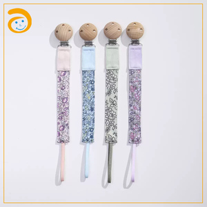 Clip per <span class=keywords><strong>Ciuccio</strong></span> in Cotone all'Ingrosso, Cinturino Boho per <span class=keywords><strong>Ciuccio</strong></span>, Regali per Neonati, <span class=keywords><strong>Porta</strong></span> <span class=keywords><strong>Ciuccio</strong></span> Ricamato per Bambini e Bambine - Product Image 6
