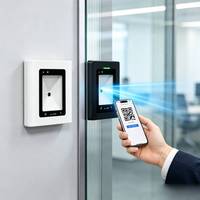 Lector de Control de Acceso RFID con Código QR RS485 RS232 de Fábrica, Escáner de Códigos de Barras 1D 2D para Máquinas Expendedoras, Escáner QR Wiegand para Control de Acceso