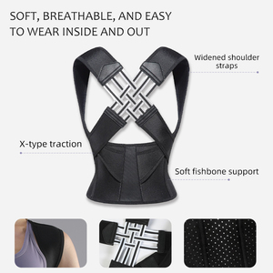Corrector de Postura VBOSi de 1 Pieza, Moldeador Corporal, Soporte Lumbar Ajustable para Trabajadores de Oficina con Hombros Caídos - Product Image 5