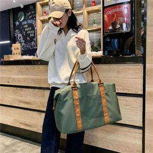 Bolsa de Viaje de Gran Capacidad con Separación para Seco y Húmedo, Impermeable, de Oxford, para Turismo, Deportes y Actividades al Aire Libre, con Correa para Maleta - Product Image 5