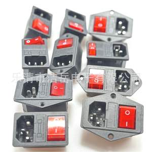 Enchufe de Corriente Lqjy Ac 1 con Fusible de 250v, Conexión a Tierra Estándar, Material ABS para Uso en Audio y Video - Product Image 3