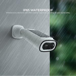 Caméra de Sécurité IP d'Extérieur Arpha K06 à Vision Nocturne Complète avec Application TUYA, Panneau Solaire Intégré et Alarme <span class=keywords><strong>Sonore</strong></span> - Product Image 3