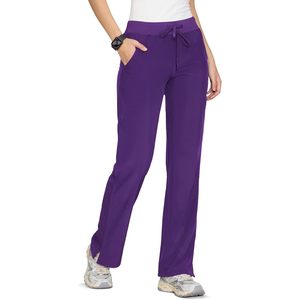 Pantalones de Trabajo para Mujer FOXA, Corte Recto, Estilo Cargo, con Cordón Ajustable y 3 Bolsillos, Transpirables, Suaves, de Algodón, Spandex y Fibra de Bambú - Product Image 5