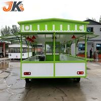 Carrito de Comida Móvil de Acero Inoxidable con Diseño Personalizado, Camión de Comida con Cocina Completa para Servicio de Comida Rápida en Venta