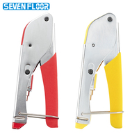 Pince à sertir pour connecteurs F, outil de compression pour câbles coaxiaux RG59 RG6, CATV Lock 20.3mm, outils métriques en acier pour bricolage