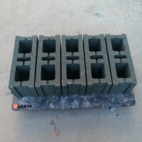 Machine de fabrication de briques en béton hydraulique entièrement automatique LONTA QT4-18 pour pavés creux de 4, 6 et 8 pouces