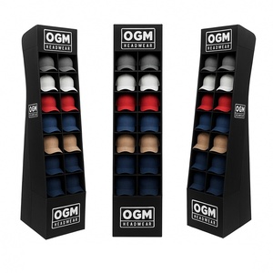 Expositor de Cartón Corrugado Plegable, Ecológico y Portátil de Alta Calidad para Tiendas Minoristas, para Ropa, Sombreros y Libros - Product Image 4