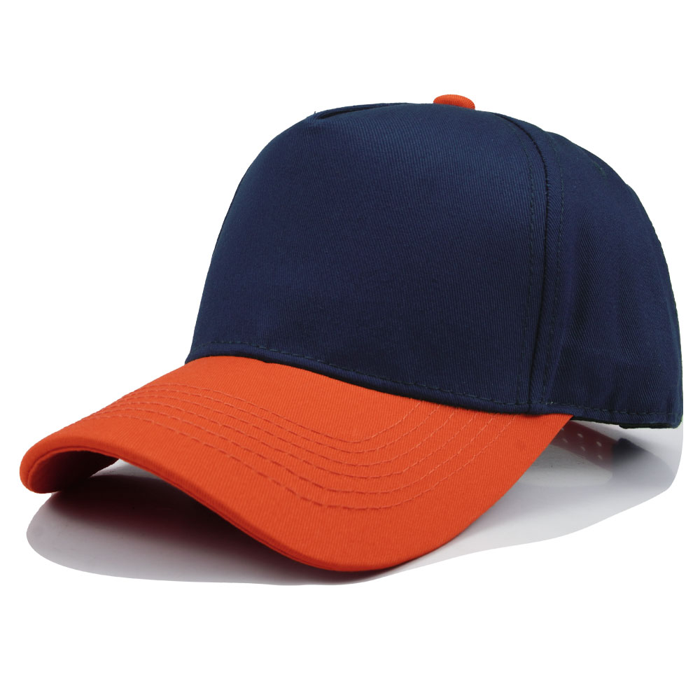 Orange + Navy Blue