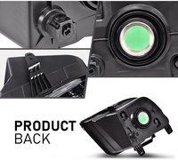 Ensemble de phares compatible avec Ford Mustang 2005 2006 2007 2008 2009 Pare-chocs Phares