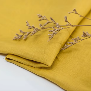 100% जैविक रेमी 55 जीएसएम कपड़े बुने गर्मियों में लुभावनी कपड़े और घरेलू कपड़ा सामग्री सादे धागे - Product Image 1