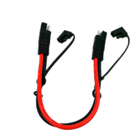 Câble d'extension de batterie 12V pour automobile, connecteur SAE 2 broches 16AWG, 1m, pour applications solaires