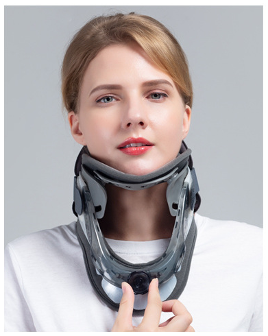 Airbag adjustable neck retractor home inflatable massage cervical spine sports neck supporter
