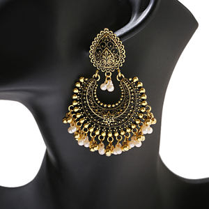 <span class=keywords><strong>Orecchini</strong></span> per Donne Accessori Campanelle Gioielli Indiani <span class=keywords><strong>Orecchini</strong></span> per Ragazze Moda Vintage <span class=keywords><strong>Orecchini</strong></span> Pendenti Regalo Kolczyki - Product Image 6