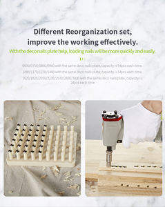 Clavadora Neumática Meite 0960 para Tapicería Decorativa <span class=keywords><strong>de</strong></span> 9.6mm, <span class=keywords><strong>Pistola</strong></span> <span class=keywords><strong>de</strong></span> <span class=keywords><strong>Clavos</strong></span> para Muebles y Sofás - Product Image 4