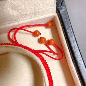 Xinfly 18K Gold Bead AU750 Beaded Braided <b>Bracelet</b> with Lucky Charm <b>Bracelets</b> for Weddings and Gifts - Product Image 5