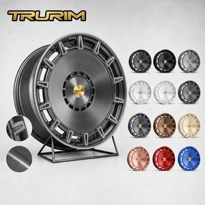 Jantes forgées Trurim brossées 2 pièces 10 rayons pour neige 15 16 17 18 19 20 pouces 5x112 5x114.3 5x120 pour BMW F30 E90 G20 M3 Sport - Product Image 1