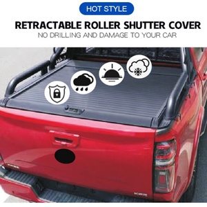 Cubierta de Caja de Camioneta Retráctil de Aleación de Aluminio, Manual/Eléctrica, Impermeable, para Ford F150 2016-2021 - Product Image 5