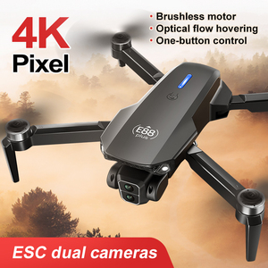 E88 cộng với Thông Minh quang học dòng chảy không chổi than <span class=keywords><strong>Drone</strong></span> 4k ESC máy ảnh từ xa chụp ảnh trên không cử chỉ video so với E88 Max làm bằng nhựa - Product Image 2