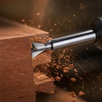 Fraise de précision CNC en carbure, fraise à queue en acier au tungstène pour le travail du bois et la transformation des métaux, qualité industrielle