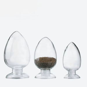 4Biolab Flacone in Vetro Borosilicato da 125ml, Bottiglia Conica per <span class=keywords><strong>Esposizione</strong></span> di Campioni con Tappo in Gomma, Contenitore per <span class=keywords><strong>Esposizione</strong></span> di Campioni di Laboratorio - Product Image 2