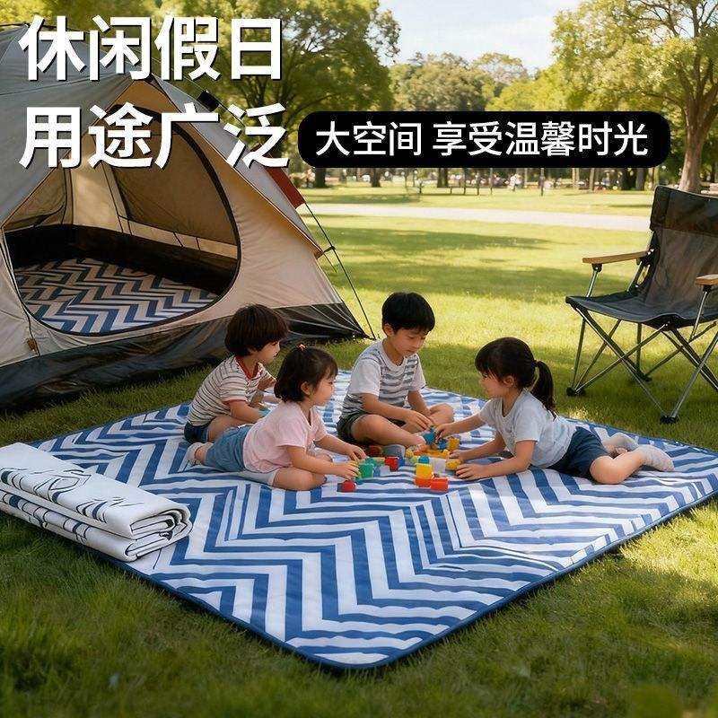 Patrón de ondas azules y blancas.