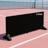 Barrière de protection pour terrain de tennis de table intérieur/extérieur, panneau de clôture sportive personnalisé pour la publicité de ping-pong