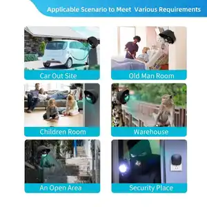 Waterproof Infrared Wireless Alarm Doorbell PIR Motion Sensor Burglar Driveway Bell Alarm Outdoor Motion Sensor Alarm