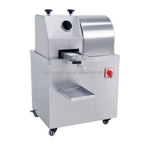 Commercial Electric Stainless Steel Cane <b>Juicer</b> <b>Machine</b> Vertical Benchtop Fresh <b>Fruit</b> <b>Vegetable</b> Juice Maker Plug-In Charging - Product Image 1