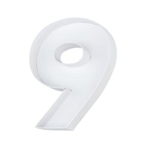 Caja de cartón con forma de número para dulces, caramelos de goma, gelatina y relleno de chocolate - Product Image 4