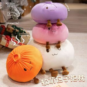 Juguetes de Peluche de Simulación de Bollo Rellenos de Algodón PP, Personalizados de Fábrica, Decoración para Sofá del Hogar, Regalo de Cumpleaños para Niños, Almohada Suave y Realista - Product Image 2