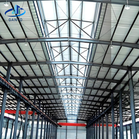 Structure en acier pour entrepôt moderne, fournisseur en gros OEM, sur mesure GANYO
