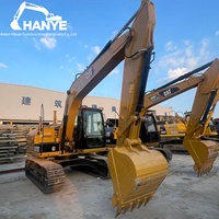 Excavatrice d'occasion Caterpillar 313D2 à vendre – Qualité excellente, livraison rapide, pour mines et carrières, sans fuite d'huile, prête à être expédiée