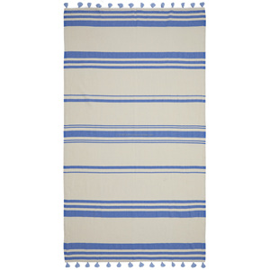 Venta al por mayor turco Hammam Toalla de playa 100% algodón Peshtamal pestemal Hamam pestemal Toallas Fouta PomPom Candy - Product Image 2