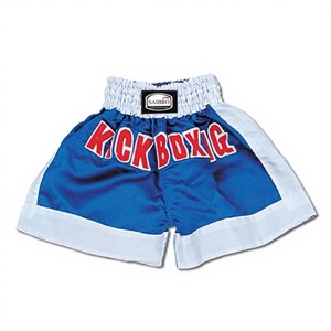 Shorts de Muay Thai et de Kick Boxing en Satin 100% Polyester de Qualité Supérieure, Couleurs et Tailles Personnalisables, Durables et à Haute Élasticité, Vente en Gros - Product Image 2