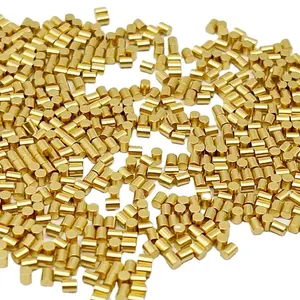 Custom Machined Pins Pad SMT Type 10u'' Gold Plating Brass Pin Contacts 1.5mm