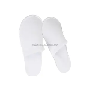 Customized Logo Open-toe Disposable Slippers in Spa Hotel Bedroom Bridesmaid Wedding Slipper for guest