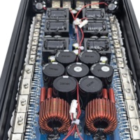 Papan Amplifier Mobil Langsung dari Pabrik Daya 13000W Amplifier Subwoofer Mono Brasil dengan Equalizer Bawaan